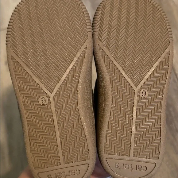 Carters Size 9 Brown Velcro Toddler Boots - Picture 2 of 4